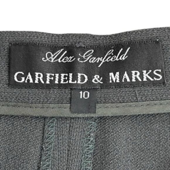 ALEX Garfield Garfield & Marks Dress Trouser pants size 10 - Picture 7 of 8